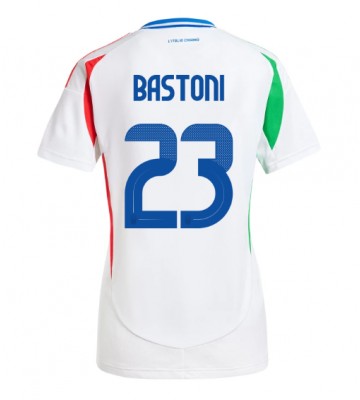 Italien Alessandro Bastoni #23 Bortatröja Kvinnor EM 2024 Kortärmad